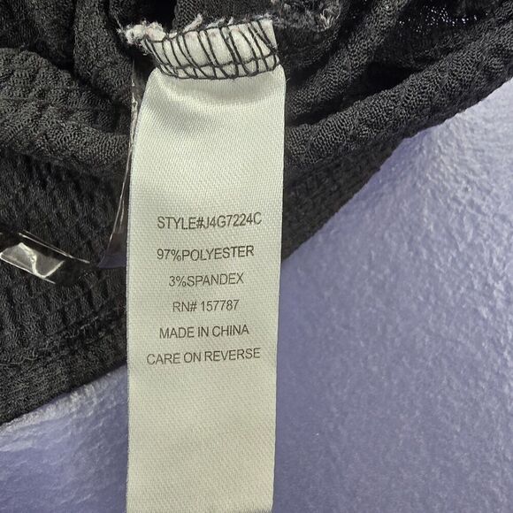 Jolie & Joy Women's Plus Size XL Black Crop Top/ Bralet (A27) - Picture 2 of 6